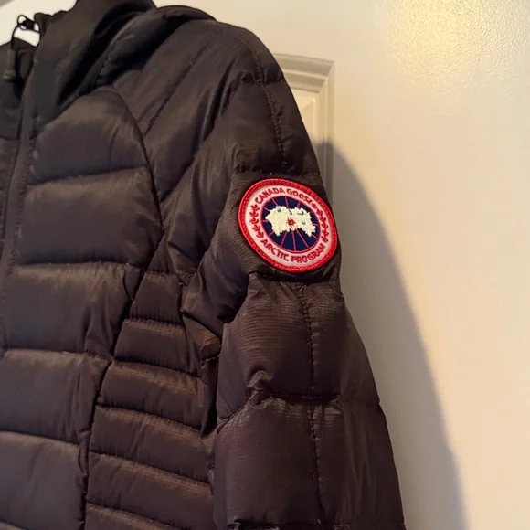 Canada Goose Black Hooded Jacket - Picture 2 of 8